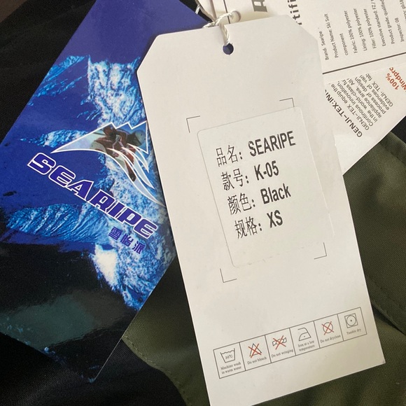 NWT Searipe unisex snow bib overalls ski pants - Picture 15 of 16